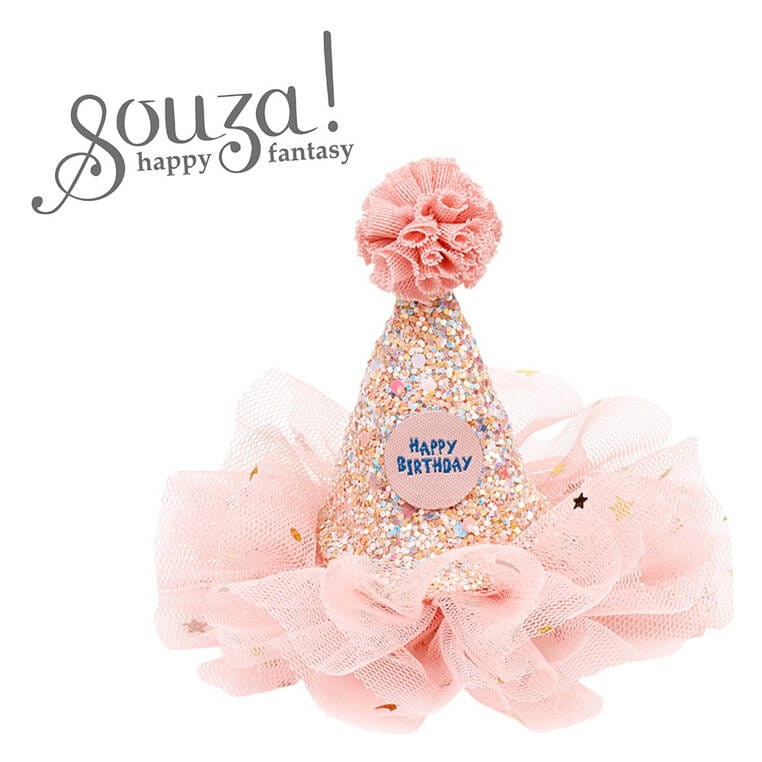 Souza-Spinka-do-wlosow-urodzinowa-mini-czapeczka-jasnorozowa-polkabubu-4.jpg