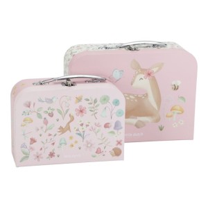 Zestaw 2 walizeczek Fairy Garden różowy FSC 2 lata+ Little Dutch LD7344