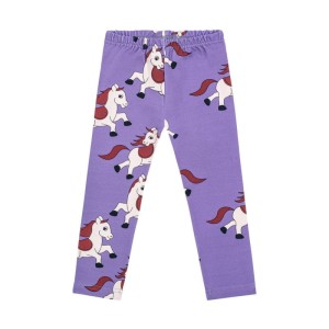 Legginsy KONIK FIOLET - HORSE VIOLET / LEGGINGS