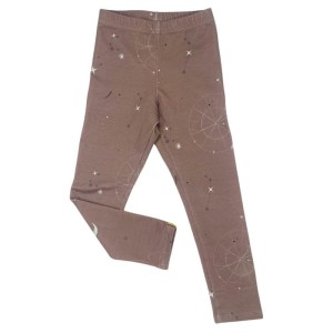 Legginsy 222-24 LEGGINGS CONSTELLATION - BROWN