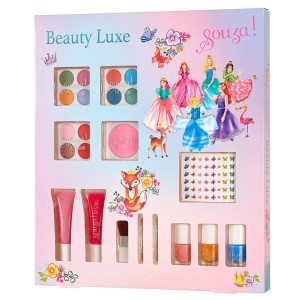 Kosmetyki do makijażu dla dzieci zestaw 13 el. Beauty Luxe | Souza! 107133
