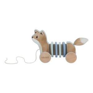 Drewniany lisek do ciągnięcia Forest Friends FSC 18 m+ Little Dutch LD7257