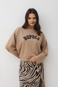 Bluza BEŻOWA autumn feels BOPOCO